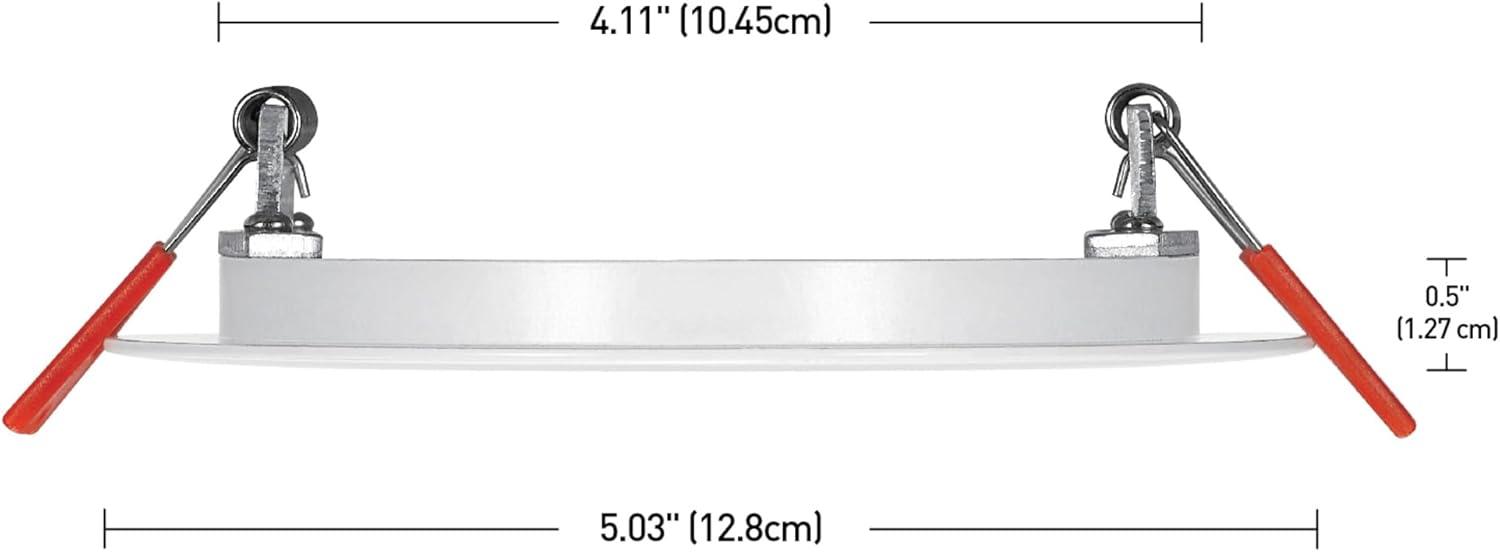 Slimline 4'' Dimmable Air-Tight IC Rated Recessed Lighting Kit