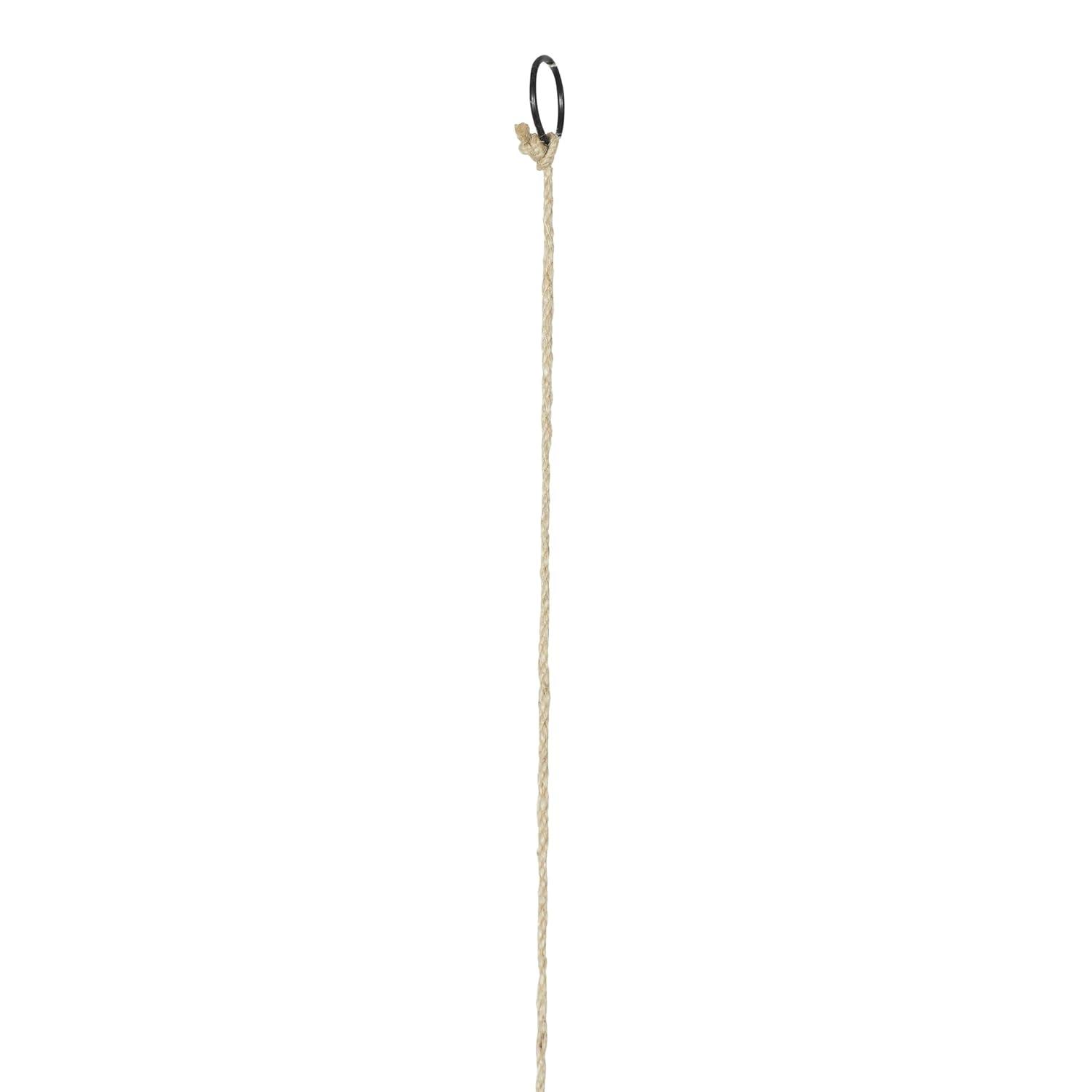 DecMode 41" Blue Glass Bottle Windchime with Beads and Cone Bells