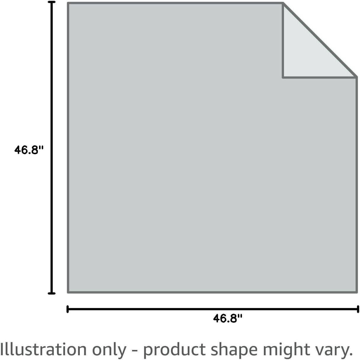 Slate Grey Chunky Knit Wool Throw Blanket 50" x 60"