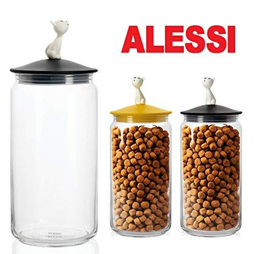 Alessi Miò 1.6 Lb. Pet Treat Jar With Snap On Lid
