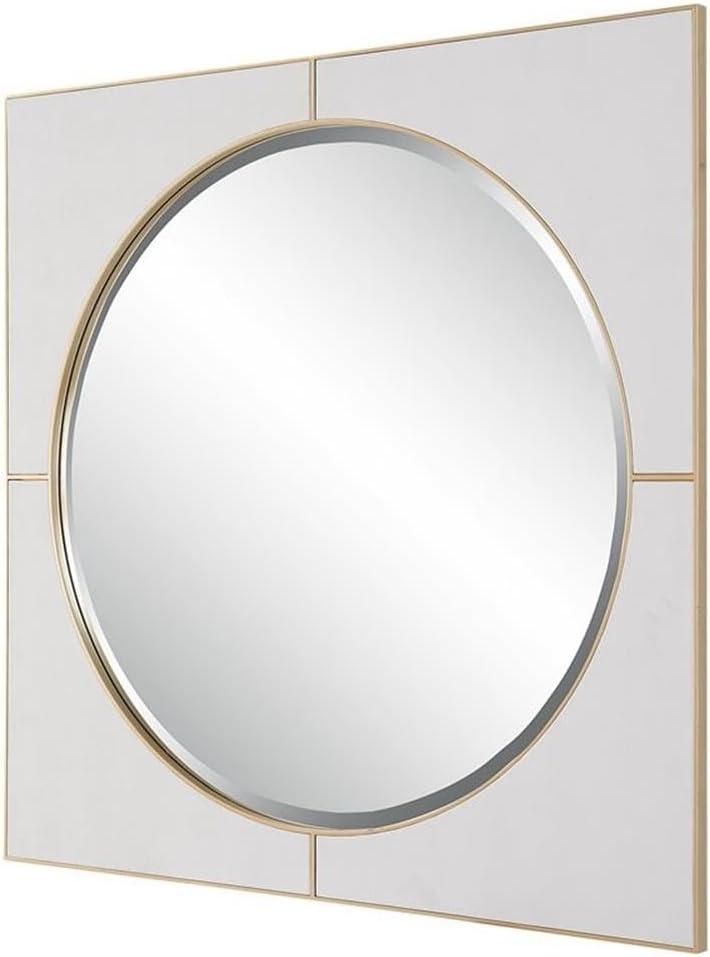 Uttermost Cyprus White Square Mirror