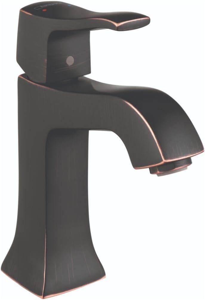 Metris C Single Hole Bathroom Faucet with Drain Assembly