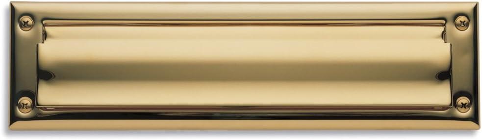 13 in x 3.6 in Brass Mail Slot