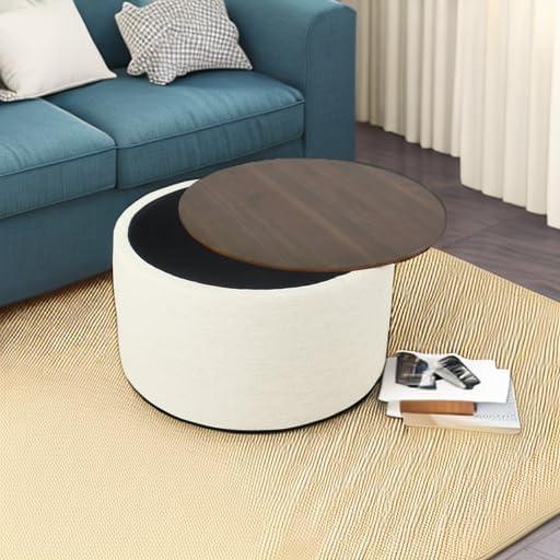 30" Dinah Storage Ottoman - HomePop