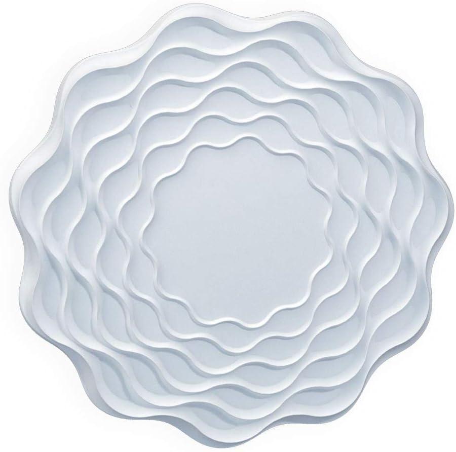 Dalia 27" White Foam Ceiling Medallion