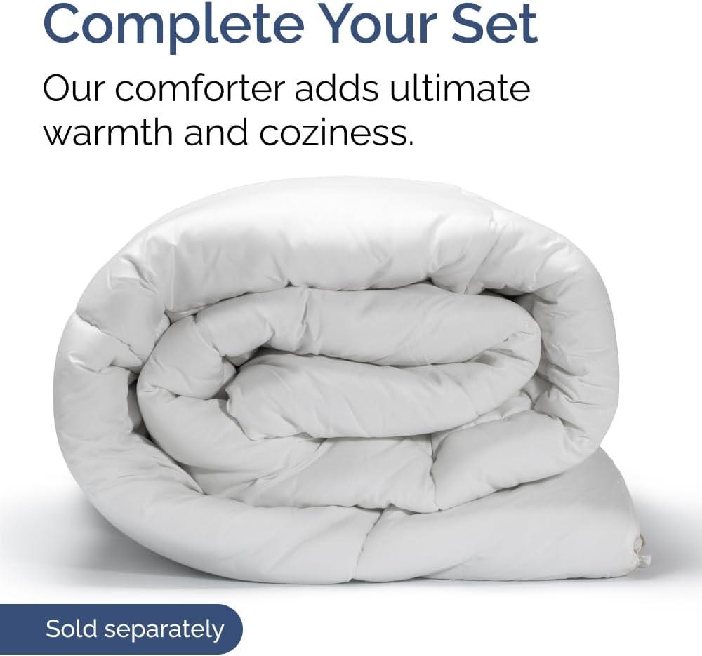 CGK Linens 6 Piece Extra Deep Pocket Ultra Soft & Cooling Sheet Set