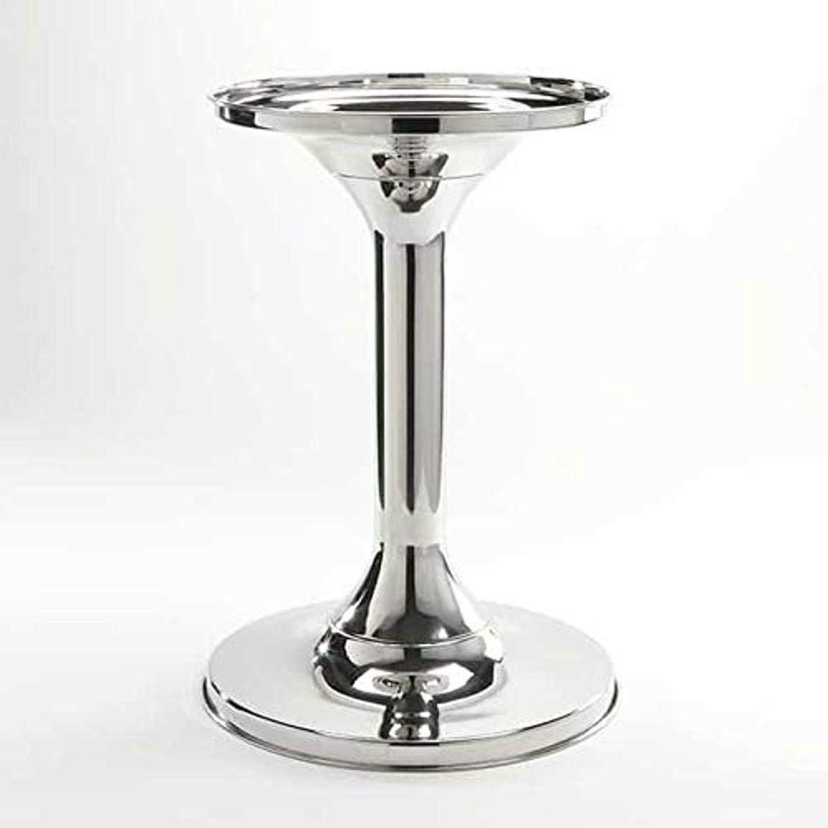 Large Silver Stainless Steel Beverage Tub Stand