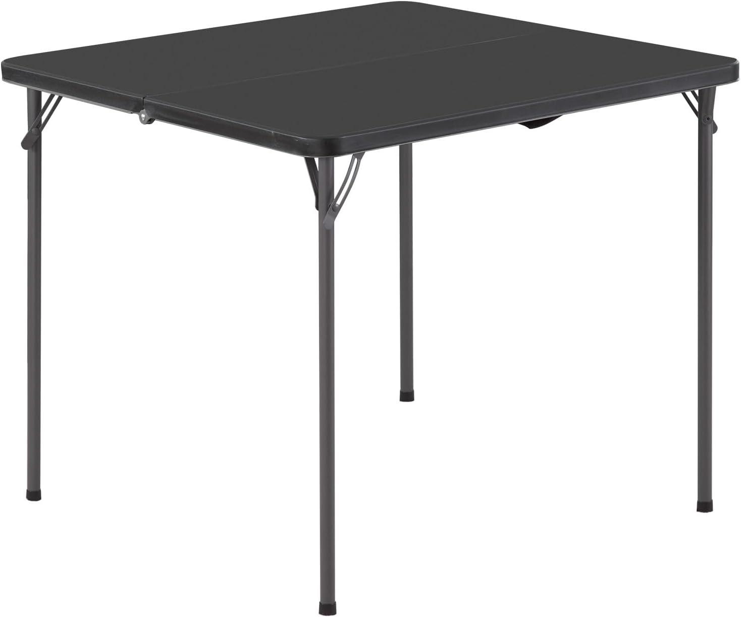 34 inch Portable Folding Card Table with Carrying Handle