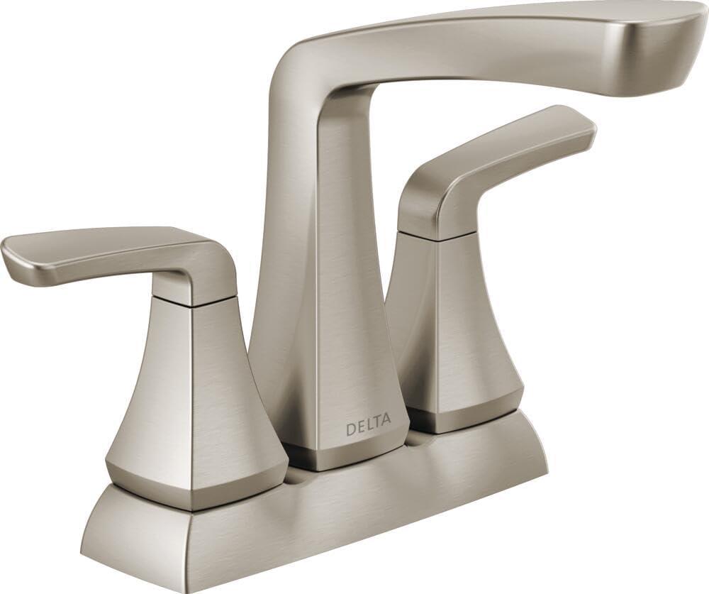 Vesna Centerset Bathroom Faucet with Drain Assembly