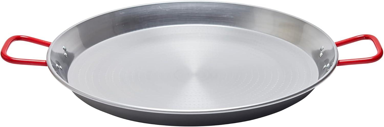 Garcima 21.5-inch Carbon Steel Paella Pan, Oven Safe