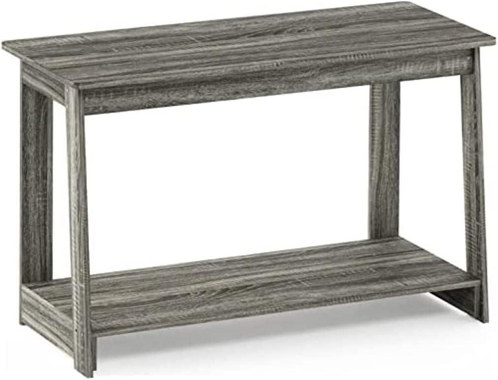 Furinno Beginning TV Stand, French Oak Grey 18041GYW
