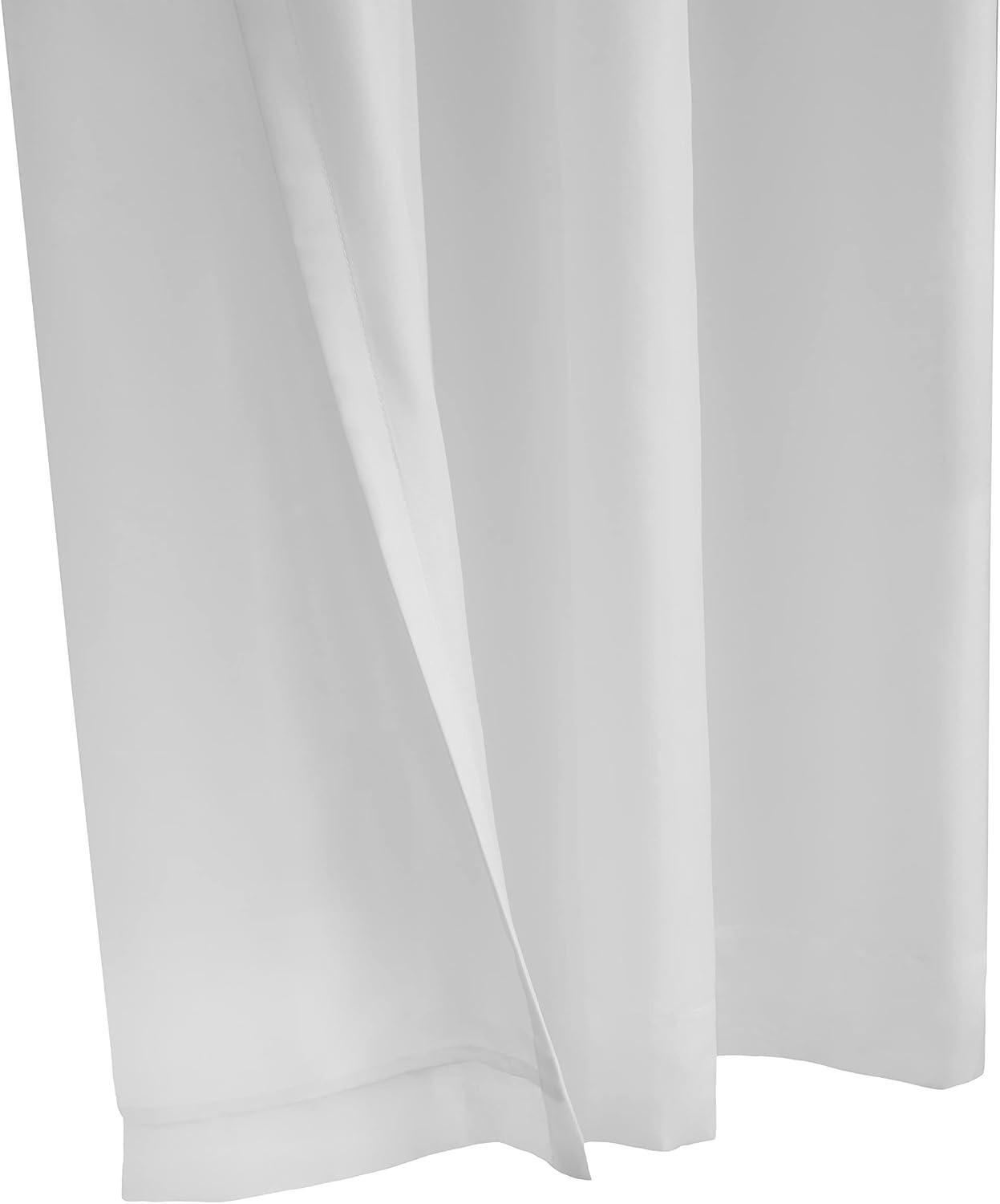 Galion Solid Color Semi-Sheer Thermal Grommet Single Curtain Panel