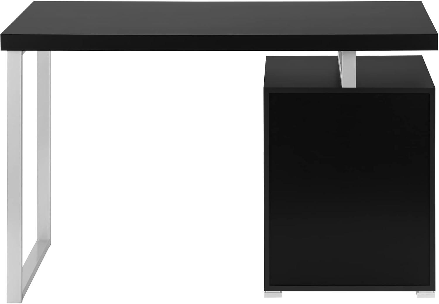 Monarch Specialties Computer Desk, Home Office, Laptop, Storage Drawers, 48"L, Work, Black Laminate