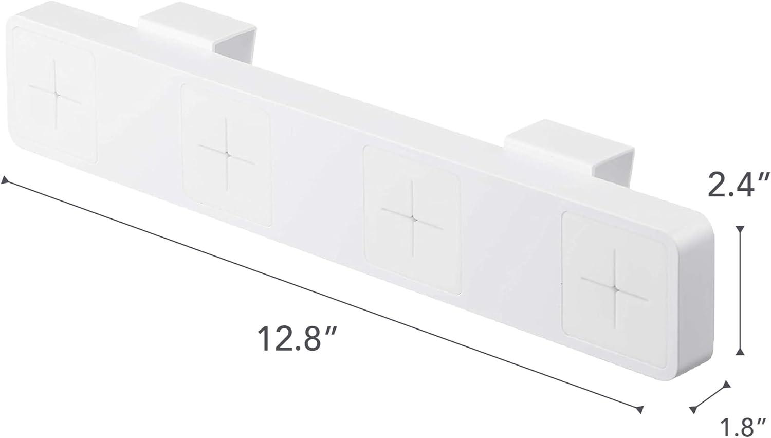 Yamazaki Home Yamazaki Home Self Adhesive Towel Holder, Plastic, No Assembly Req. 5197