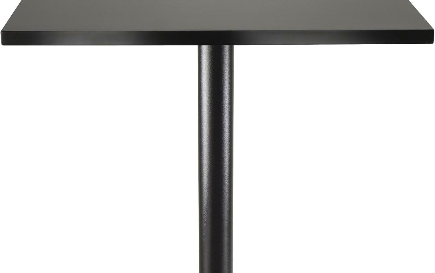 Obsidian Counter Height Pub Table Wood/Black - Winsome