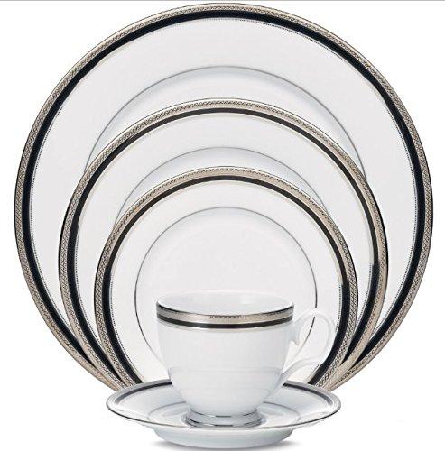 Noritake Noritake Austin Platinum 50-Piece Dinnerware Set, Service for 8
