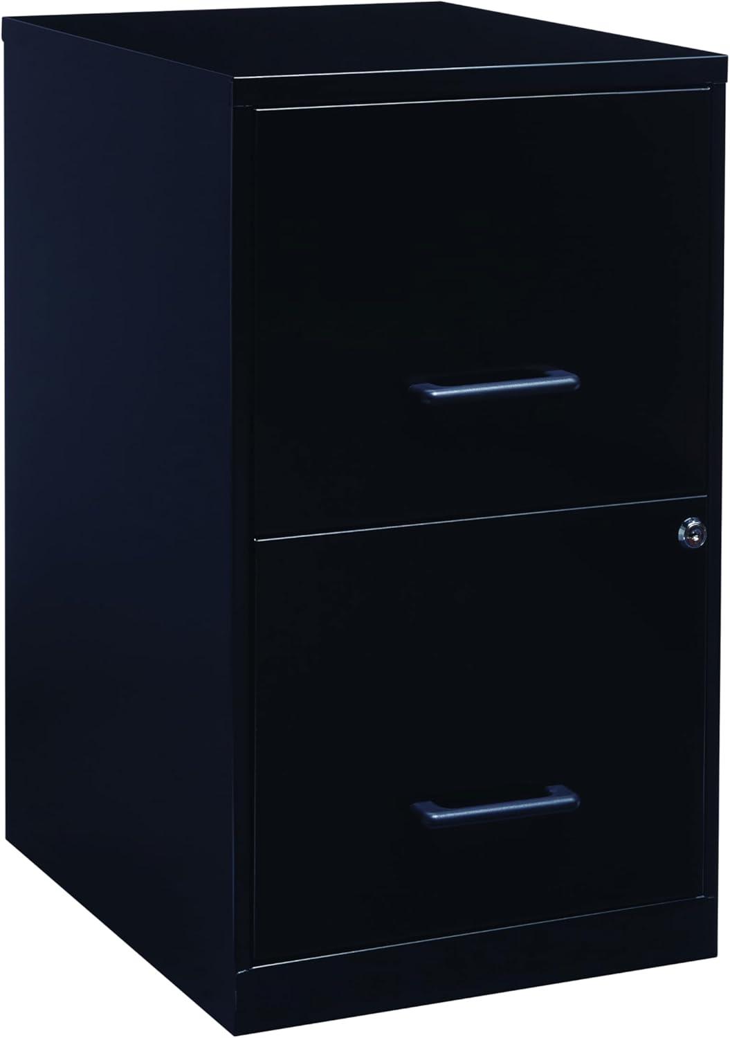 Lorell Soho 14.3'' Wide 2 -Drawer Steel File Cabinet