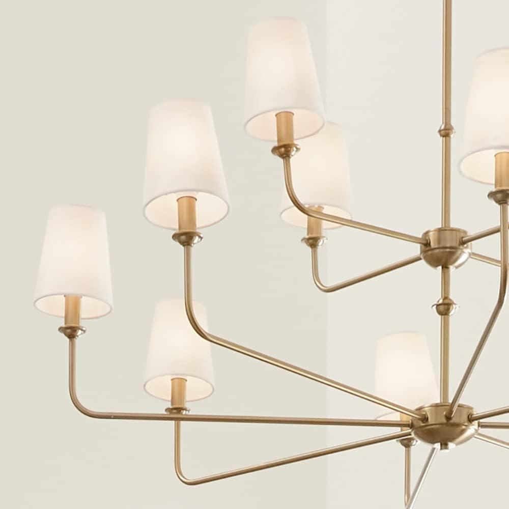 12 - Light Dimmable Classic / Traditional Chandelier