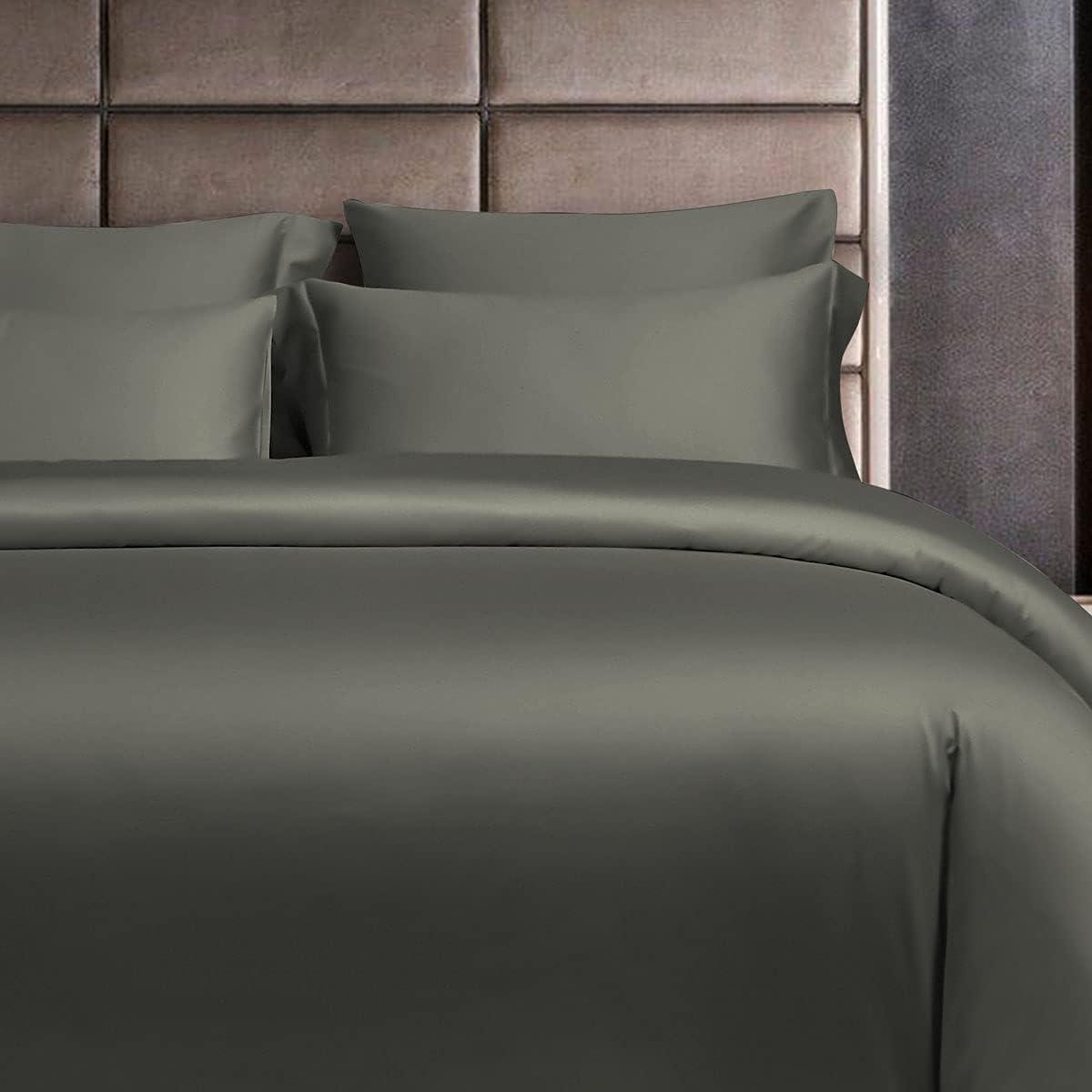 2 Pack 500 Thread Count Cotton Pillow Shams, Super Soft and Breathable Oxford Pillowcases - NTBAY