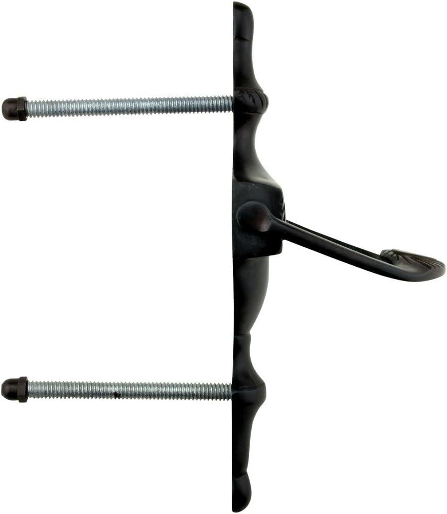Renovators Supply Door Knockers for Front Door 6.5" Oil Rubbed Bronze Solid Brass Ornate Door Knocker w/Screws