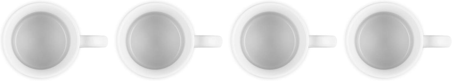 Le Creuset ® 14-oz. White Mugs, Set of 4