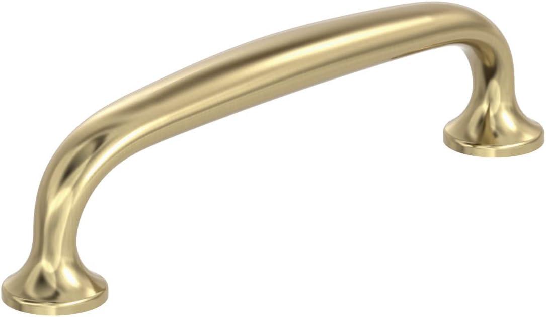 Golden Champagne Traditional Cabinet Bar Pull with Mounting Hardware