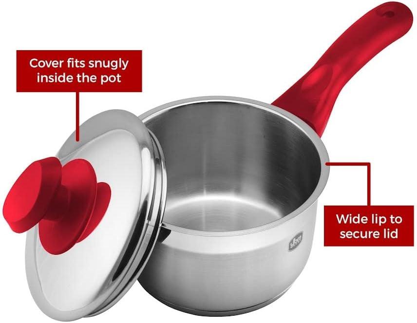 YBM Home YBM Home Stainless Steel (18/10) Saucepan with Lid
