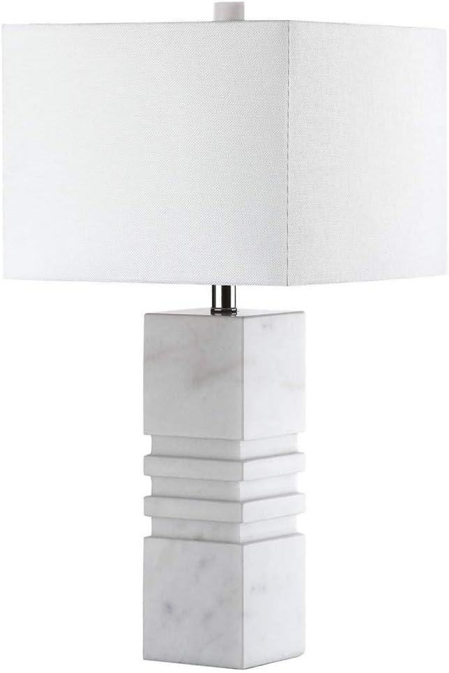 Faye Marble Table Lamp - White - Safavieh.