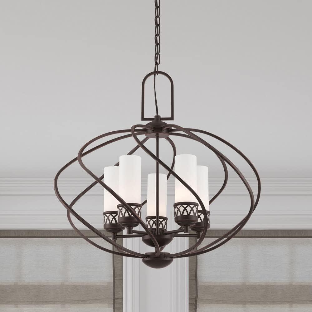 Livex Lighting Westfield 5 - Light Chandelier in  Olde Bronze
