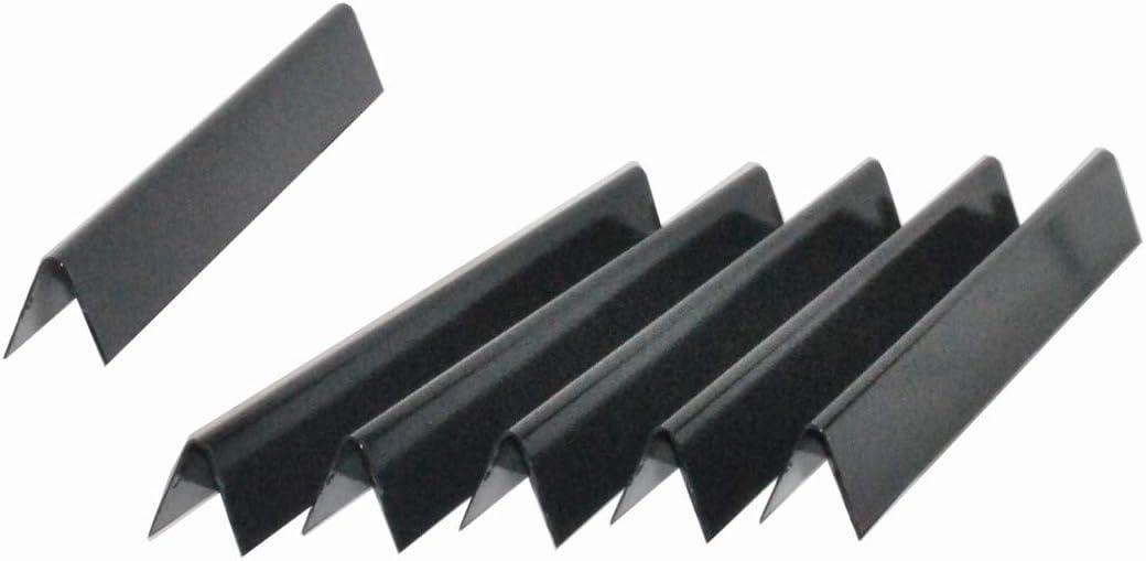 Weber 7539 Porcelain-Enameled Flame Tamer Flavorizer Bars For Genesis Side Mount E-310 & E-320 (2007-2010) Gas Grills - 5-Pieces