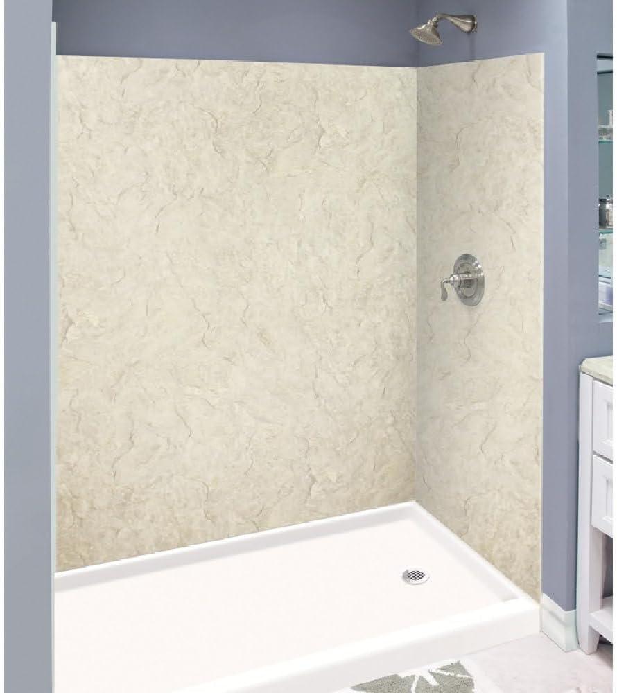 Transolid Expressions 60'' W 36'' D 72'' H Glue Up Solid Surface Wall