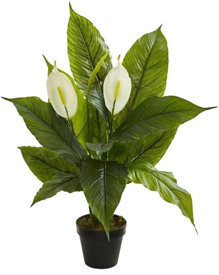 Primrue Spathiphyllum Artificial Plant (Real Touch)