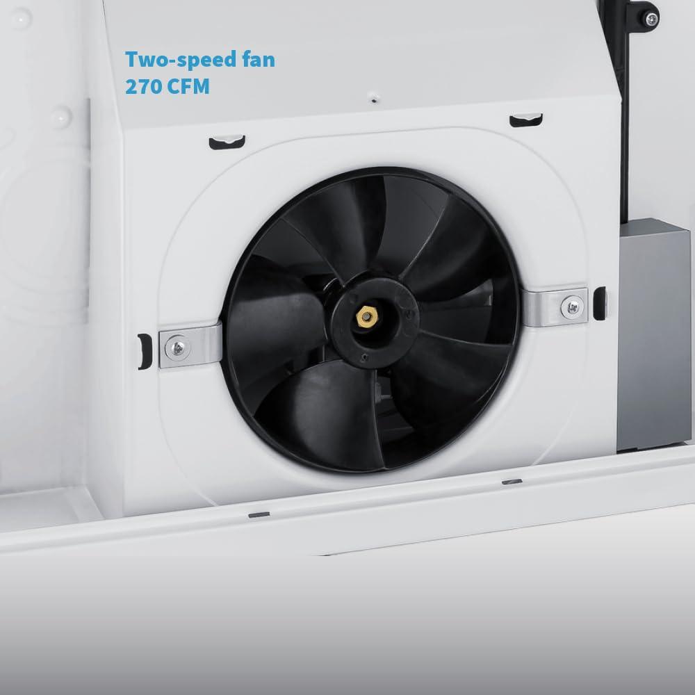 Summit Appliance Steel Convertible Under Cabinet Range Hood