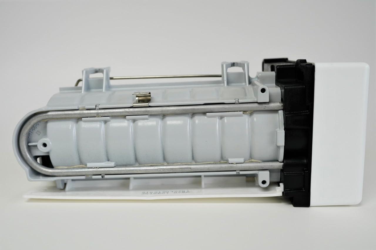 White and Black Electric Ice Maker Replacement for Whirlpool Refrigerators