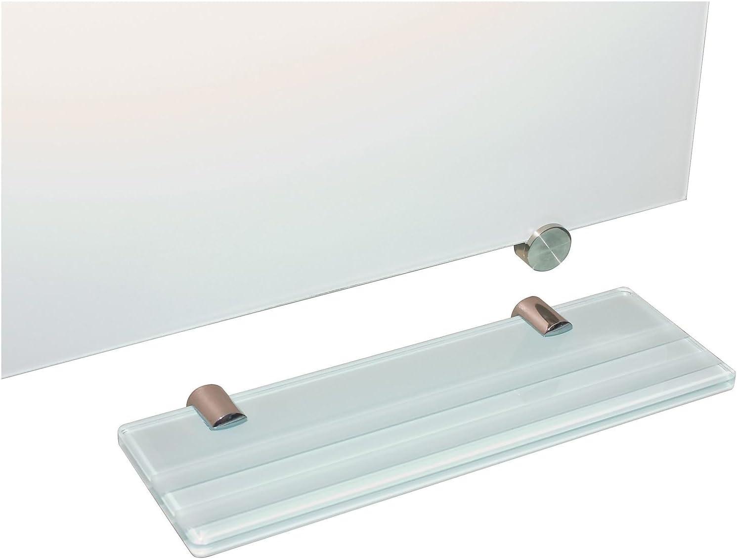 MooreCo Visionary Magnetic Wall Mounted Glass Dry Erase Board