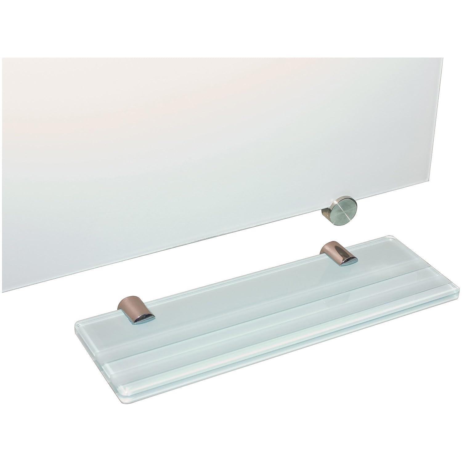 MooreCo Visionary Magnetic Wall Mounted Glass Dry Erase Board