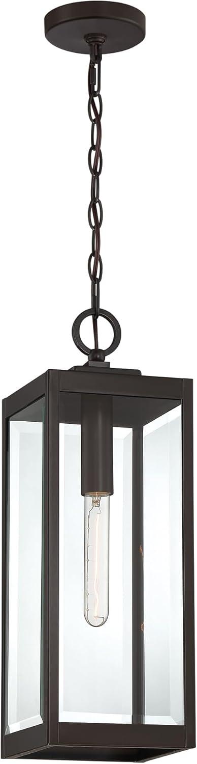 Quoizel Westover 20 3/4" High Bronze Outdoor Hanging Light