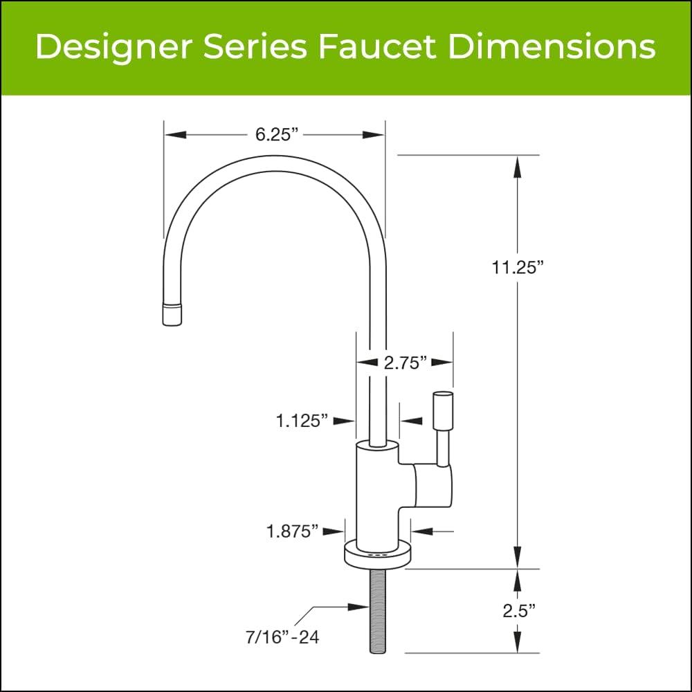WaterChef U9000 Premium Under-Sink Water Filtration System w Intelligent Monitor