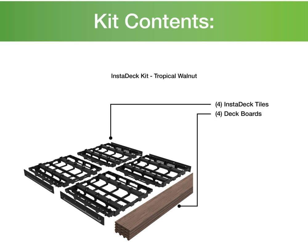 Instadeck Outdoor Flooring Kit