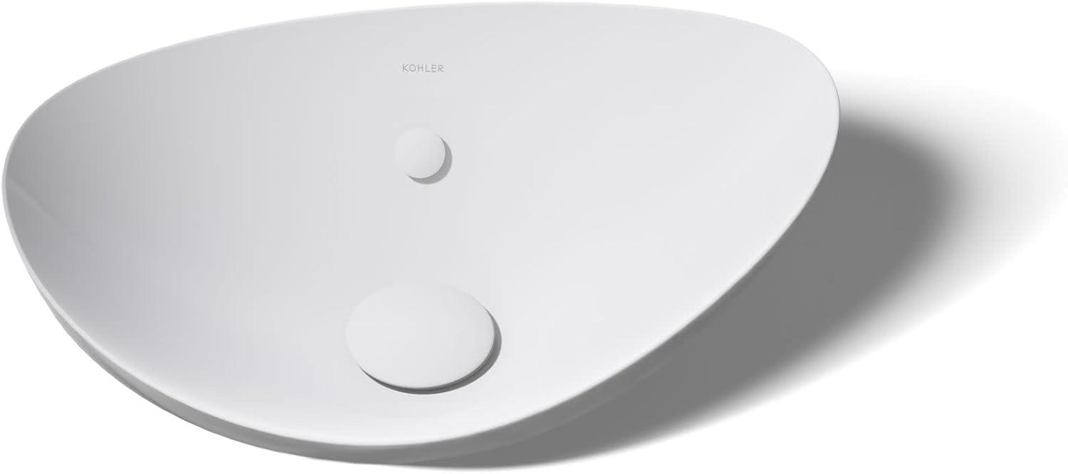 Veil® Ceramic Specialty Vessel Bathroom Sink with Overflow