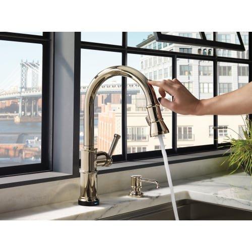 Delta D64025LFSS Brizo Artesso SmartTouch Pull-Down Kitchen Faucet Stainless