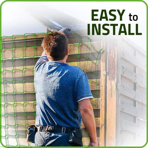 Original Stationery Trellis Netting for Climbing Garden Plants, Easy to Install Plant Net and Vegetable Netting to Grow Garden Flowers