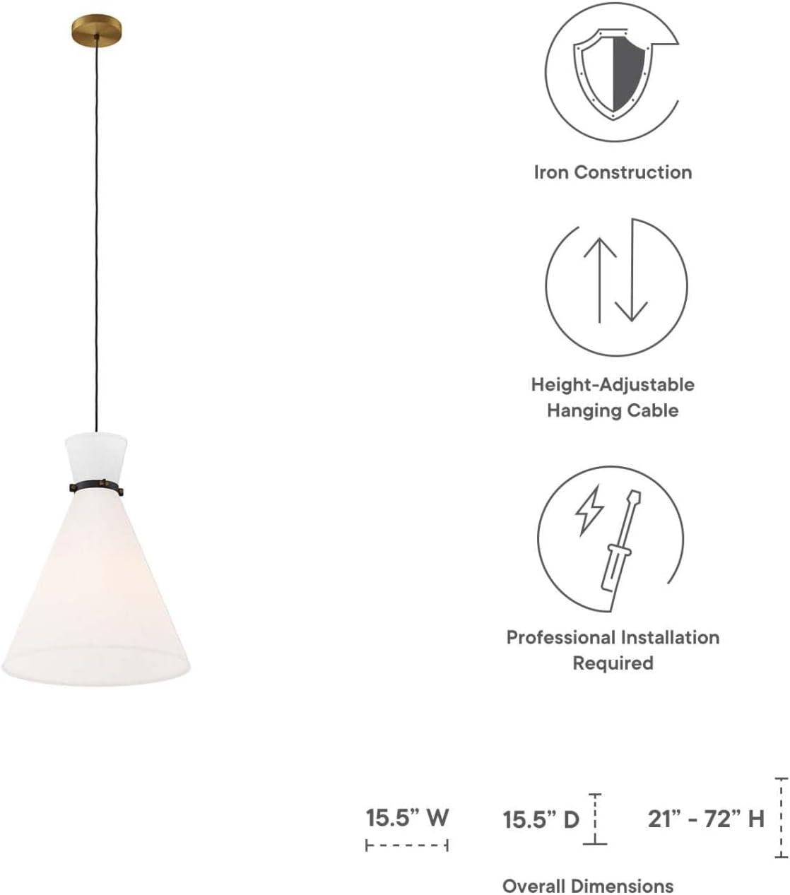 Modway Starlight 1-Light Pendant Light