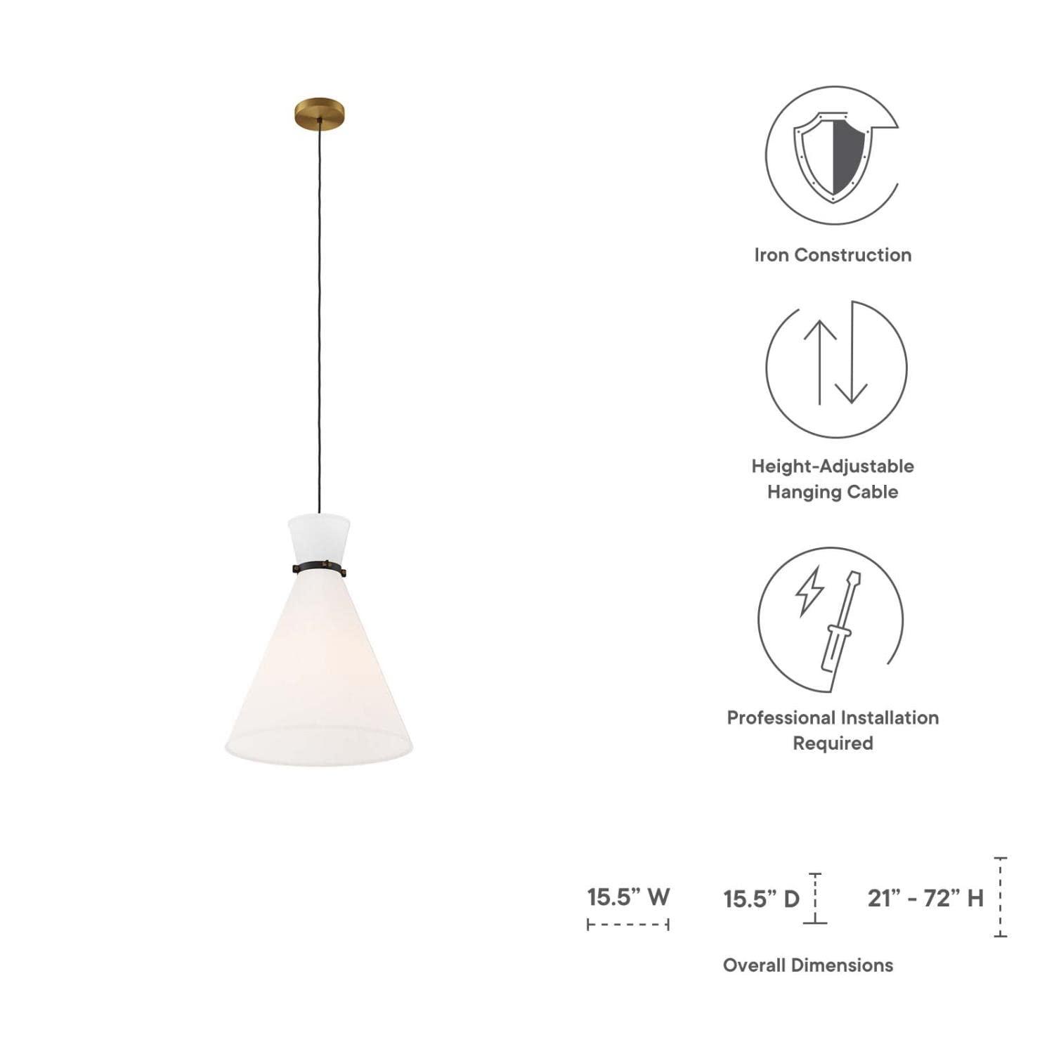 Modway Modway Starlight 1-Light Pendant Light