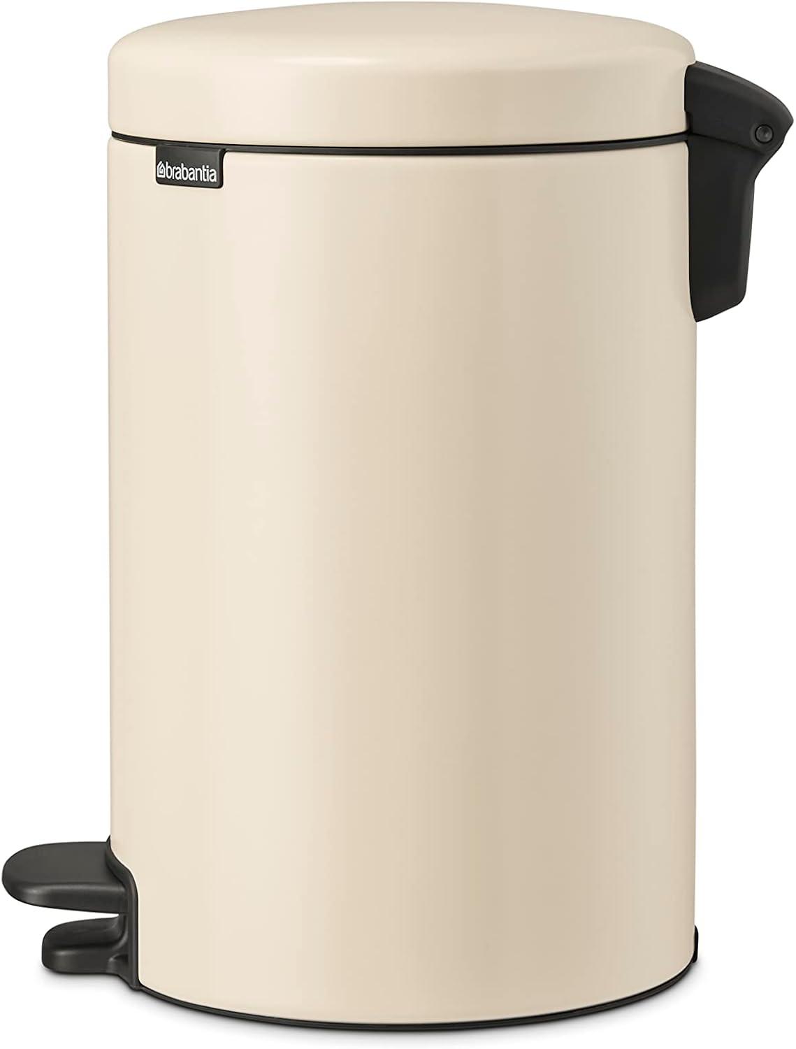 Brabantia Newicon Step On Trash Can, 3.2 Gallon (12 Liter)