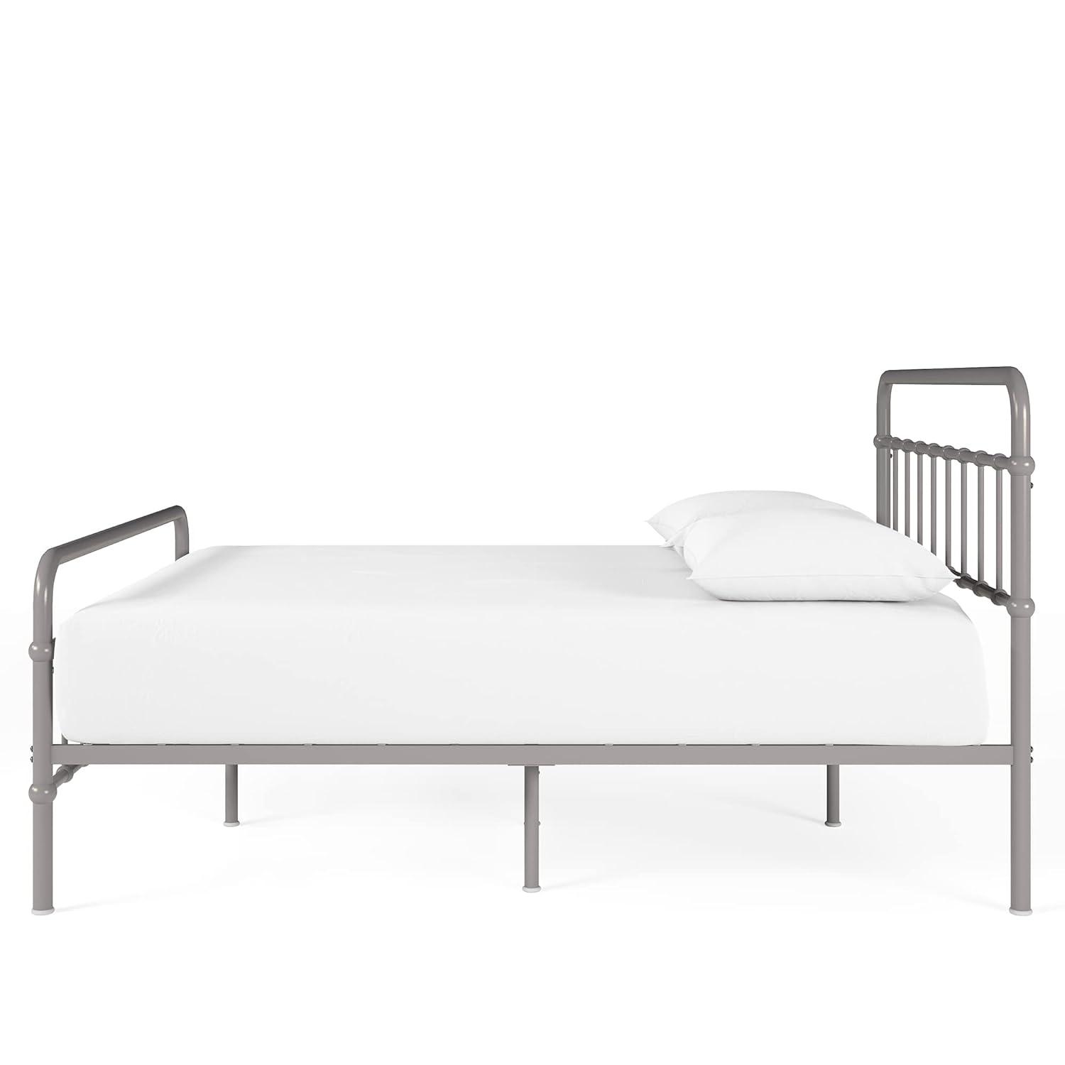 Zinus Florence 42" Modern Farmhouse Metal Platform Bed