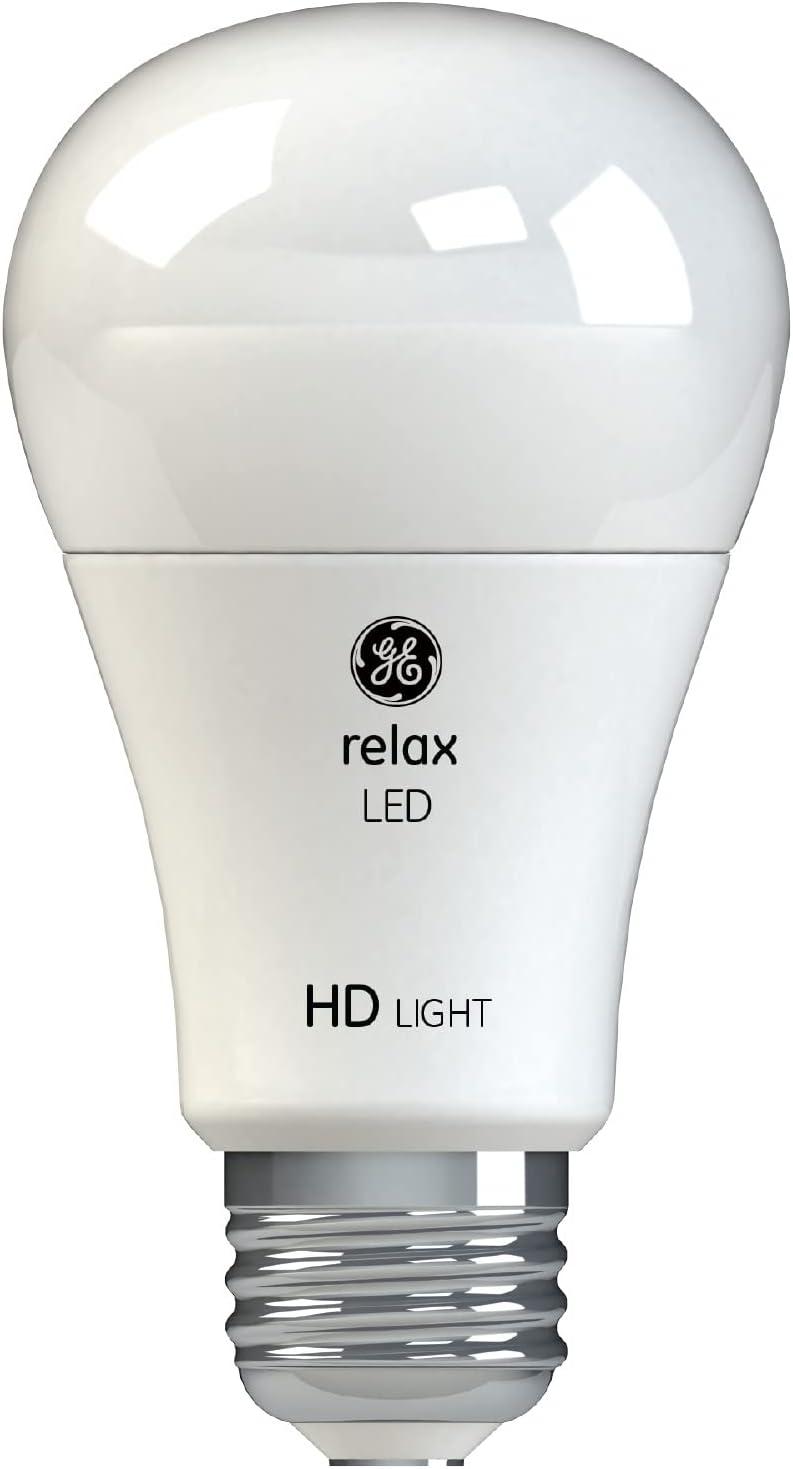 GE 4pk 40W Relax A19 LED Light Bulbs Soft White