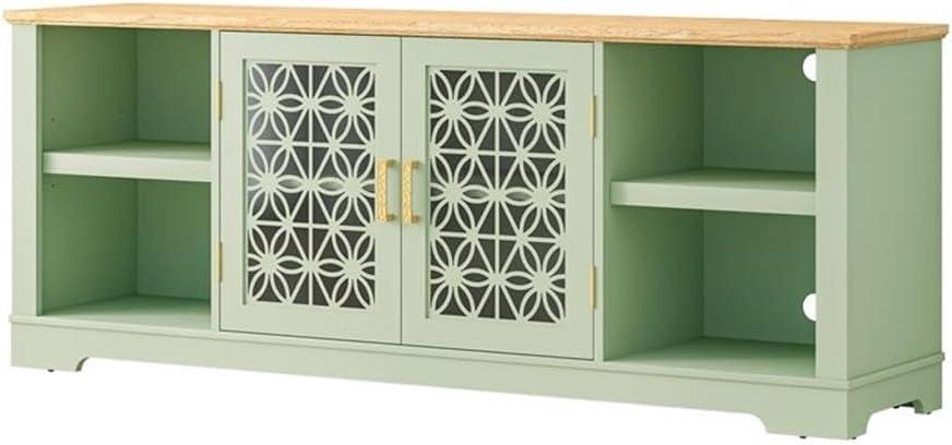 Decorative TV Stand for TVs up to 70" Green - Festivo