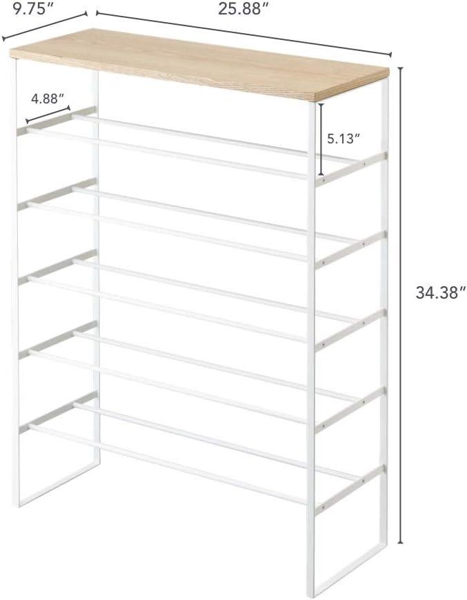 Yamazaki Tiered Shoe Rack