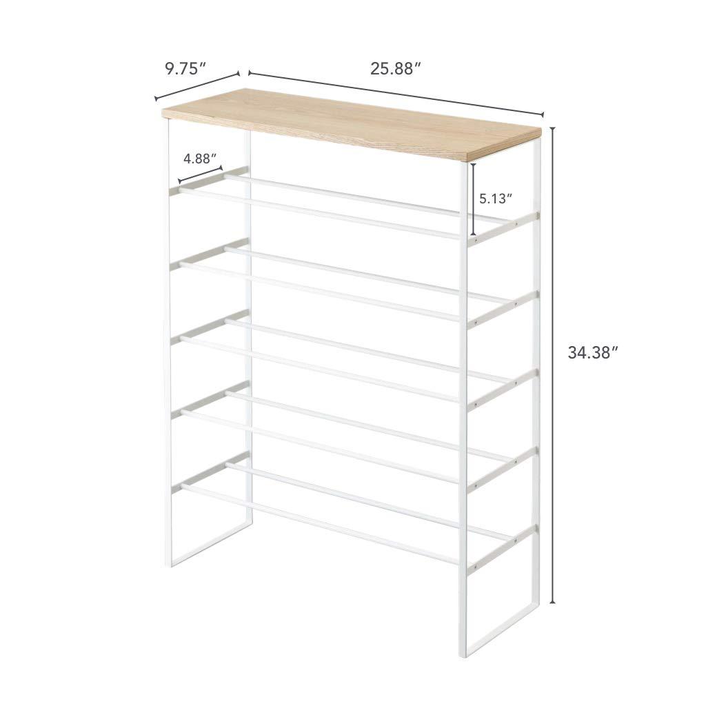 Yamazaki Tiered Shoe Rack